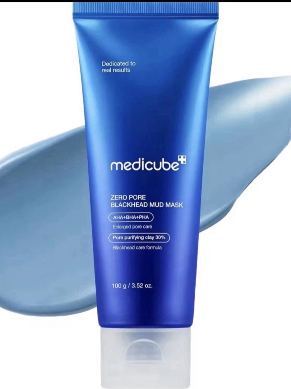 medicube Zero Pore Blackhead Mud Mask — Blue